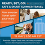 Ready, Set, Go! Safe and Smart Summer Travel