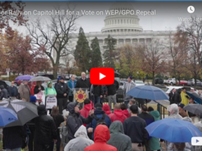 National FOP sponsors rally for WEP & GPO repeal on December 11 in D.C.