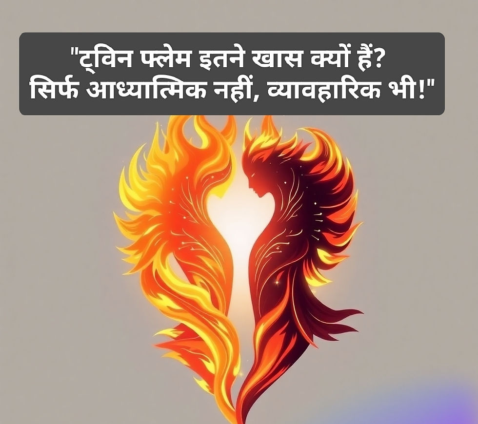 "ट्विन फ्लेम इतने खास क्यों हैं? सिर्फ आध्यात्मिक नहीं, व्यावहारिक भी!"