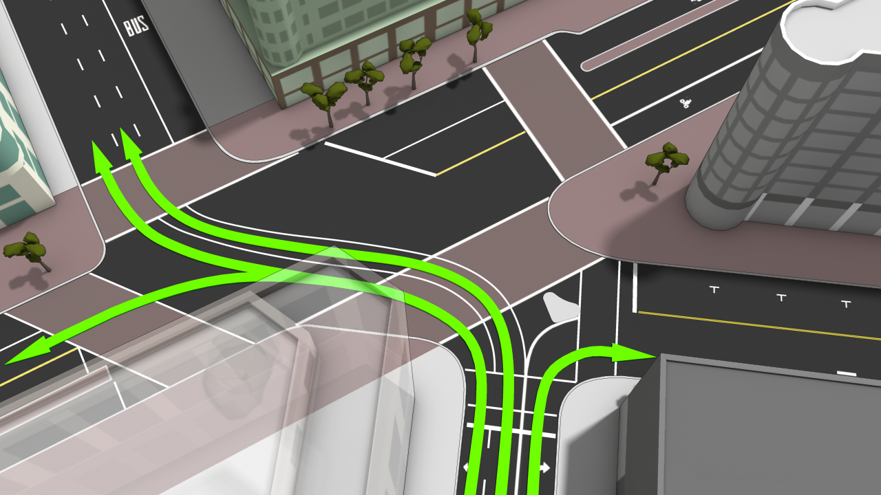 Concept: Lane level navigation