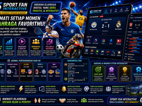 Sportsbook PetirZeus88 menampilkan dashboard olahraga digital interaktif dengan live score dan statistik pertandingan real-time
