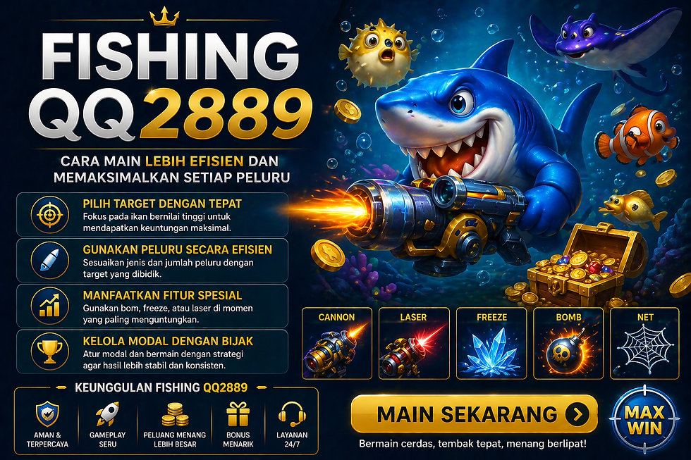 fishing qq2889 teknik efisien peluru strategi menang