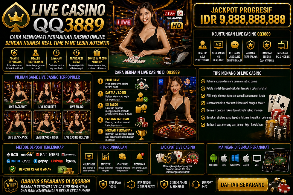 live casino qq3889 real time autentik kasino online