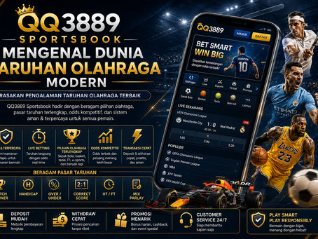 QQ3889 Sportsbook menampilkan informasi pertandingan olahraga dan statistik modern