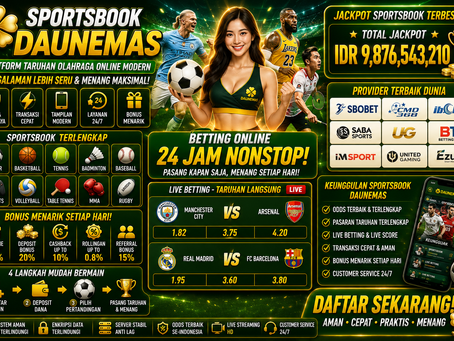 Sportsbook Daunemas platform taruhan olahraga online modern dengan pengalaman lebih seru