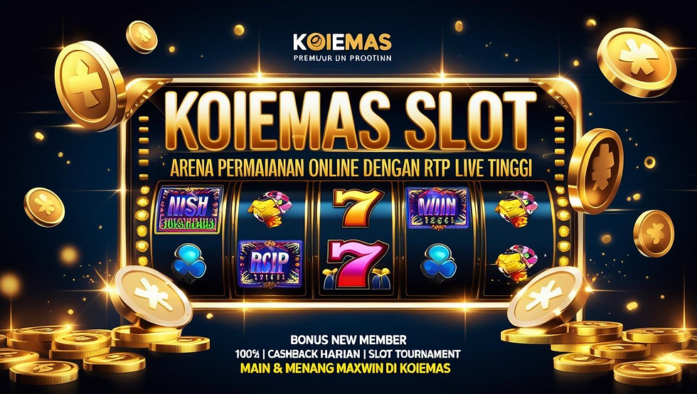 Koiemas hadir sebagai salah satu platform slot online terpercaya yang menawarkan ribuan game populer dengan RTP Live tinggi. Setiap permainan dirancang untuk memberikan sensasi seru sekaligus peluang menang yang nyata. Dengan dukungan provider ternama dunia, Koiemas menjadi destinasi utama para pemain yang mencari pengalaman bermain slot terbaik di Indonesia.