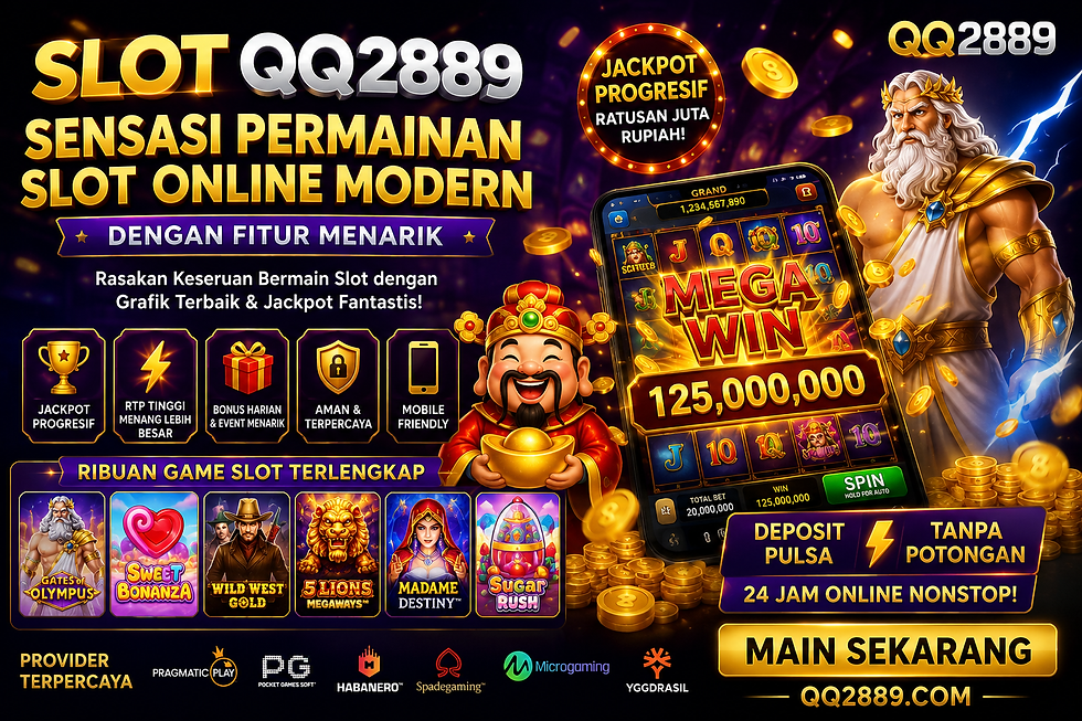 Slot QQ2889 dengan permainan slot online modern dan fitur interaktif