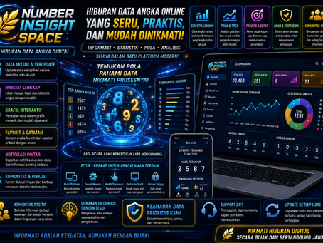 Togel DAUNEMAS menampilkan dashboard informasi angka digital dengan statistik, data historis, dan visualisasi modern