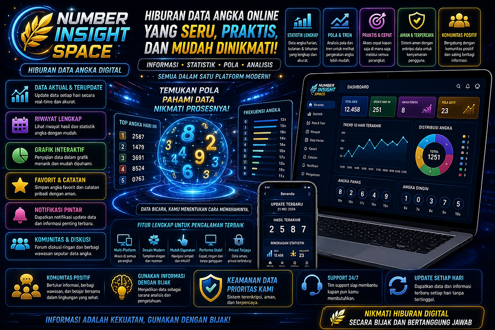 Togel DAUNEMAS menampilkan dashboard informasi angka digital dengan statistik, data historis, dan visualisasi modern