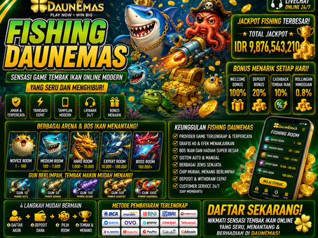 Fishing Daunemas sensasi game tembak ikan online modern yang seru dan menghibur