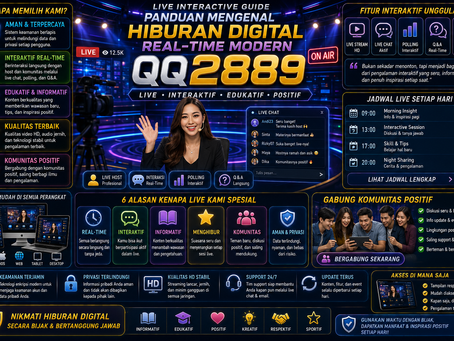 Live Casino QQ2889 menampilkan studio live dealer real-time dengan kamera HD, panel live chat, fitur interaktif, dan antarmuka modern