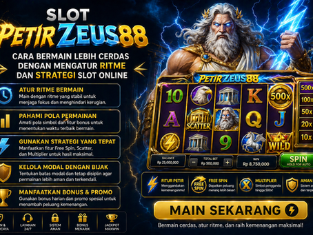 slot petirzeus88 ritme permainan strategi slot online