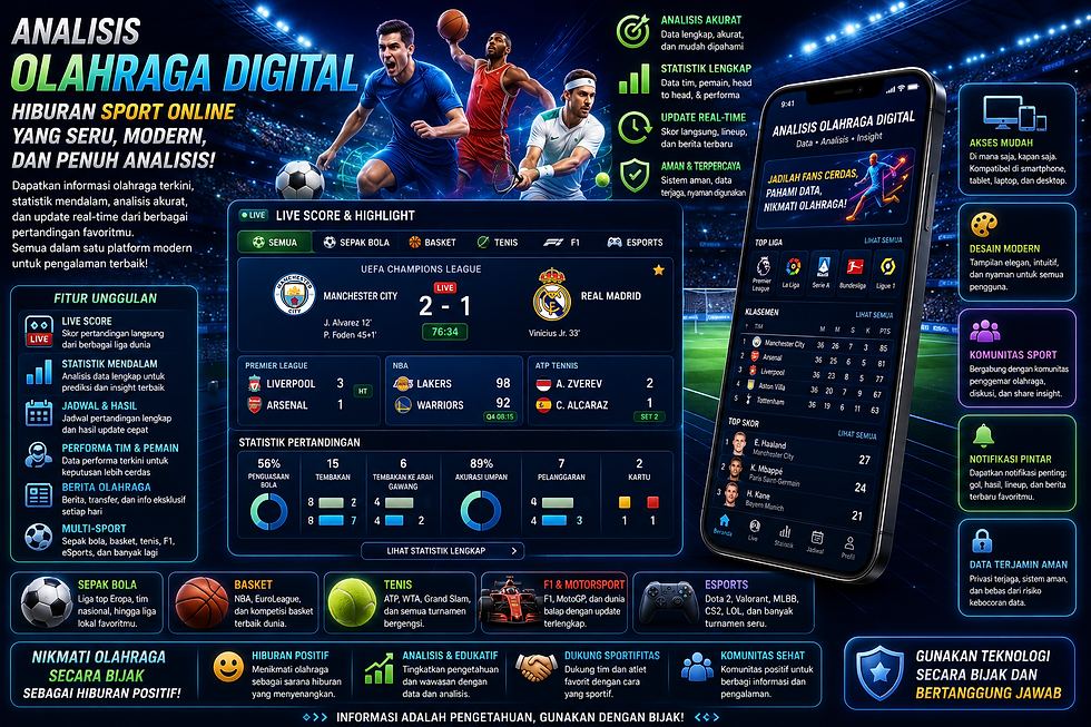 Sportsbook QQ2889 menampilkan dashboard olahraga digital dengan live score dan statistik pertandingan real-time