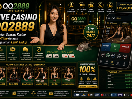live casino qq2889 real time hidup interaktif kasino asli