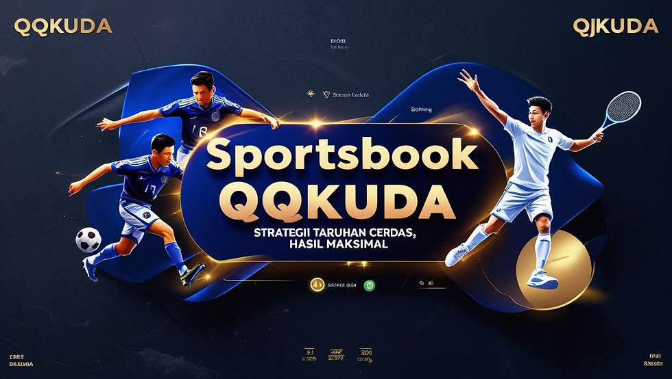 Taruhan olahraga telah menjadi bagian penting dari dunia hiburan digital. Kini, dengan hadirnya Sportsbook QQKUDA, pecinta taruhan bisa menikmati pengalaman yang jauh lebih seru, modern, dan menguntungkan. QQKUDA menghadirkan platform sportsbook dengan sistem keamanan tingkat tinggi, pasar taruhan terlengkap, dan bonus menarik yang siap mendukung setiap pemain dalam meraih kemenangan.