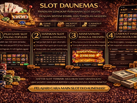 Slot DAUNEMAS — Panduan lengkap permainan slot digital dengan sistem stabil dan tampilan modern, bonus & freespin, jackpot mulus, interaktif & cepat