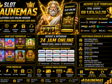 Slot Daunemas platform slot online modern dengan pengalaman bermain lebih seru