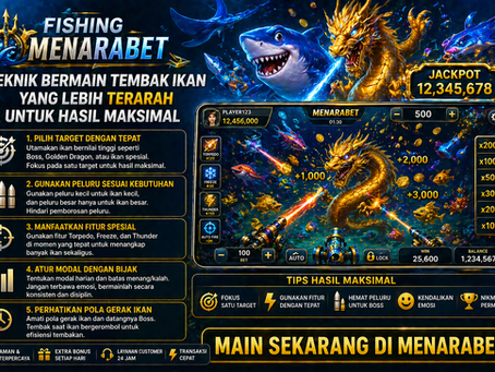 fishing menarabet teknik terarah strategi menang tembak ikan