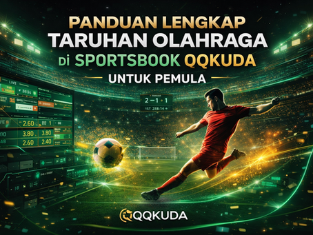 Banner Panduan Taruhan Olahraga di Sportsbook QQKUDA — Pemula & Pro