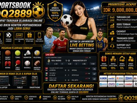 Sportsbook QQ2889 tempat taruhan olahraga online yang bikin nonton pertandingan jadi lebih seru