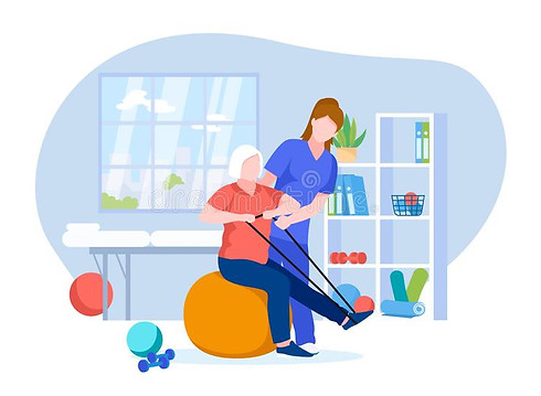 médico-fisioterapeuta-rehabilita-pacientes-ancianos-mujer-mayor-haciendo-ejercicios-de-fút