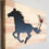 Thumbnail: Relógio “Cavalo” em madeira para parede