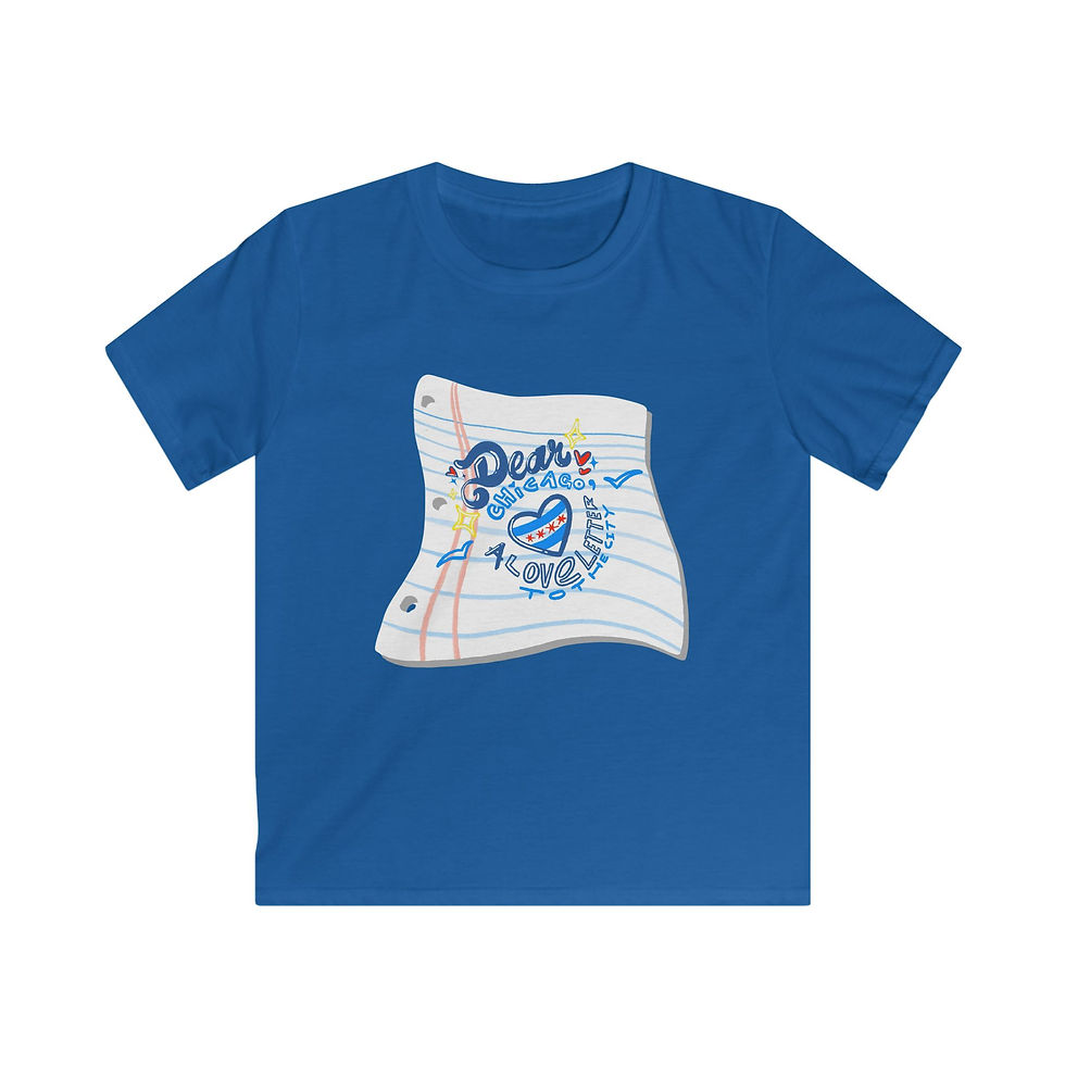 Thumbnail: Kids T-Shirt: Dear Chicago: A Love Letter to the City