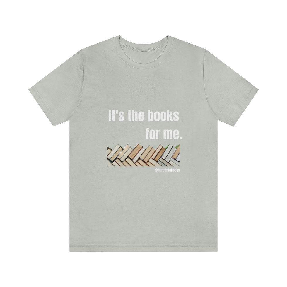 Thumbnail: "It's the books for me" T-shirt (White)
