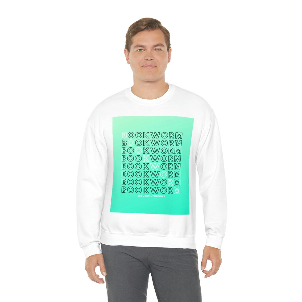 Thumbnail: "Bookworm" Unisex Heavy Blend™ Crewneck Sweatshirt