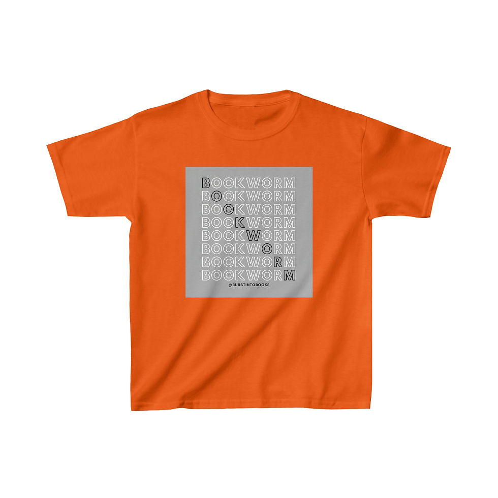 Thumbnail: "Bookworm" Kids Heavy Cotton™ Tee