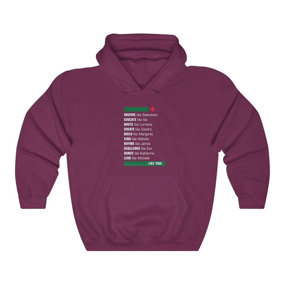 Thumbnail: " Like You" Heavy Blend™ Hooded Sweatshirt (Chicago's Literary Queens Pt. 1)