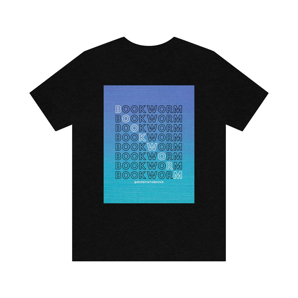 Thumbnail: "Bookworm" Unisex Jersey Short Sleeve Tee