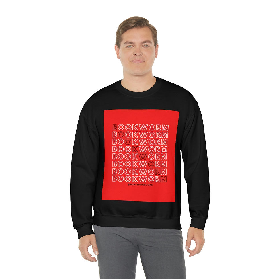 Thumbnail: "Bookworm" Unisex Heavy Blend™ Crewneck Sweatshirt