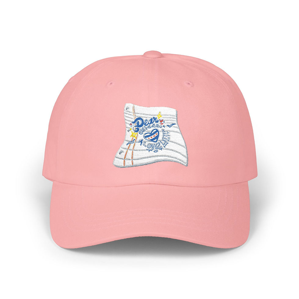 Thumbnail: Dear Chicago: A Love Letter to the City Embroidered Baseball Hat