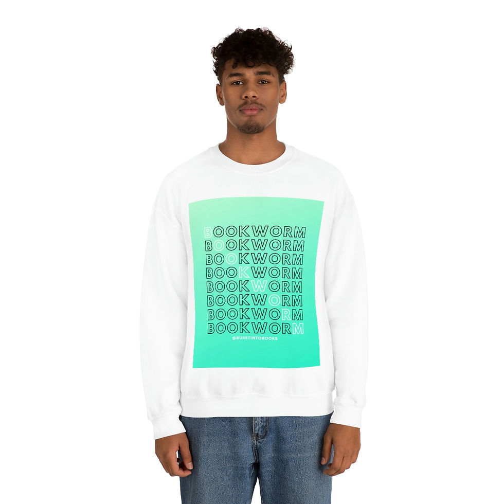 Thumbnail: "Bookworm" Unisex Heavy Blend™ Crewneck Sweatshirt