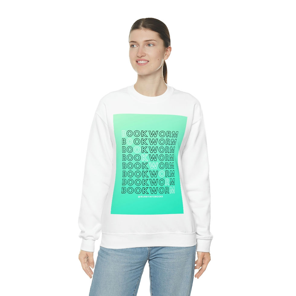 Thumbnail: "Bookworm" Unisex Heavy Blend™ Crewneck Sweatshirt