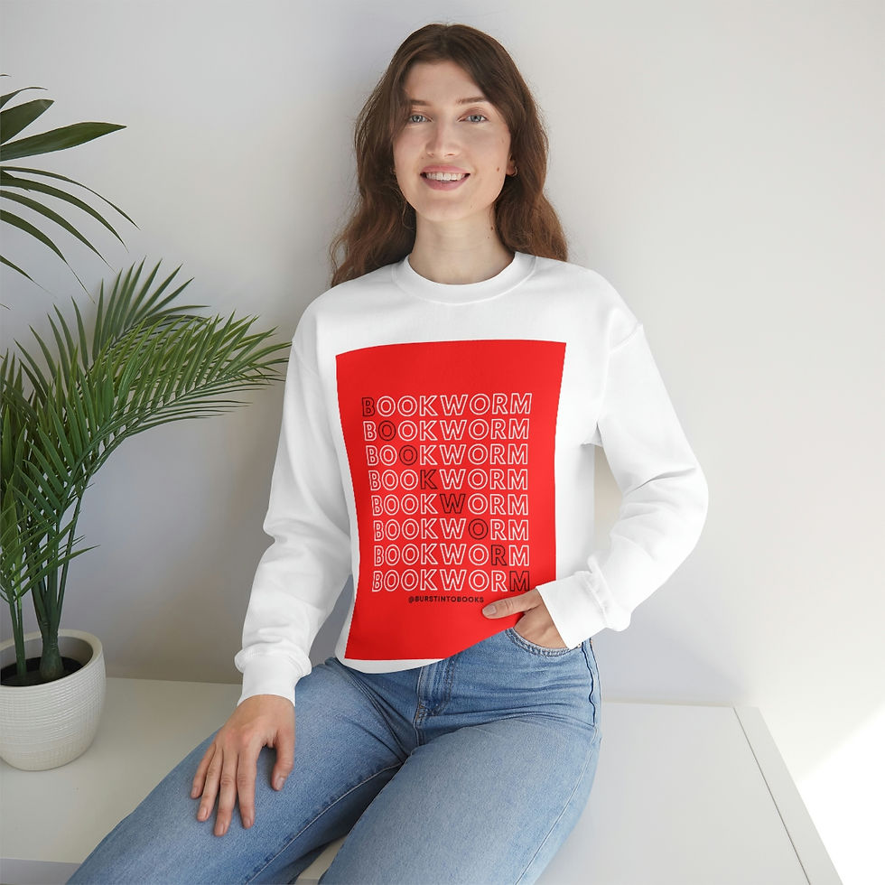 Thumbnail: "Bookworm" Unisex Heavy Blend™ Crewneck Sweatshirt