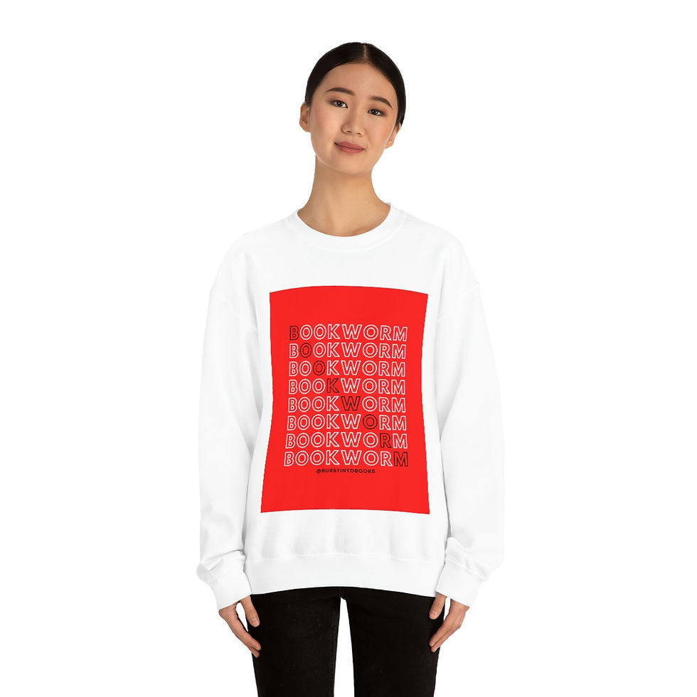 Thumbnail: "Bookworm" Unisex Heavy Blend™ Crewneck Sweatshirt