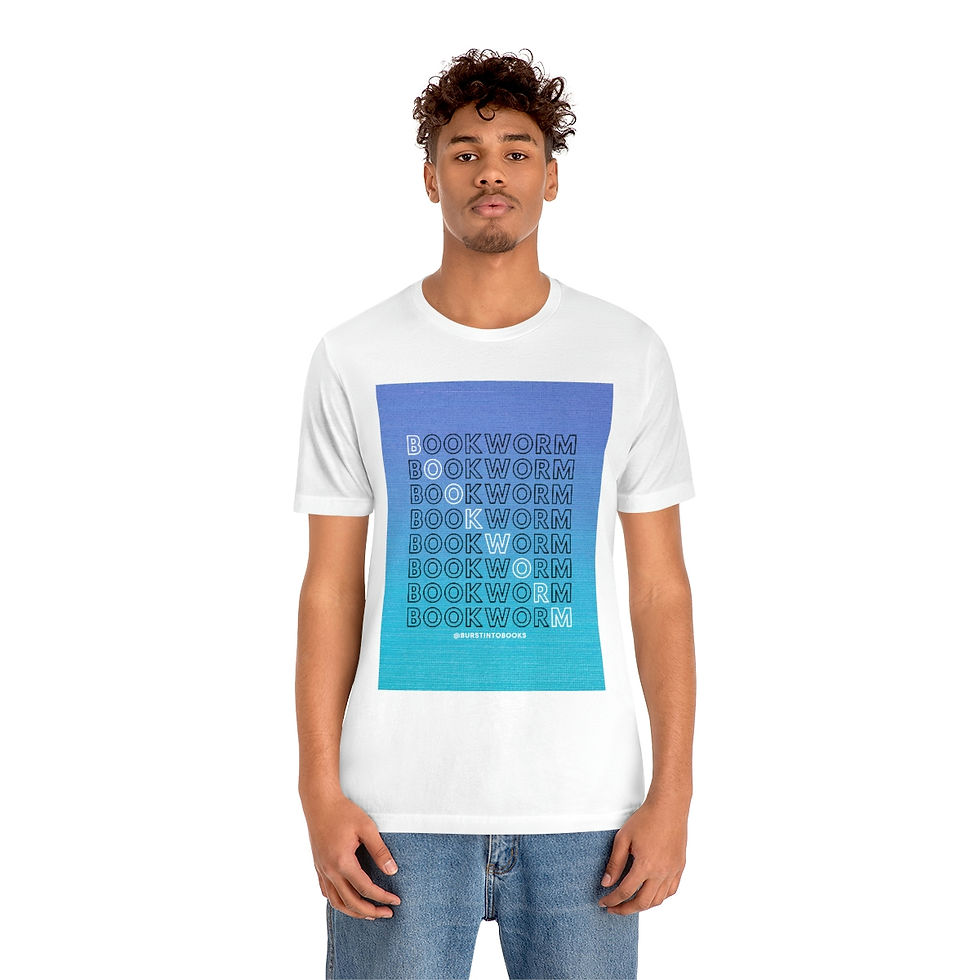 Thumbnail: "Bookworm" Unisex Jersey Short Sleeve Tee