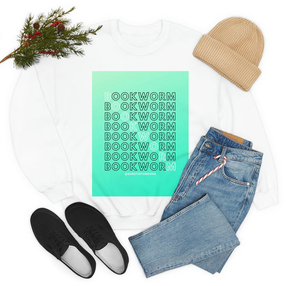 Thumbnail: "Bookworm" Unisex Heavy Blend™ Crewneck Sweatshirt