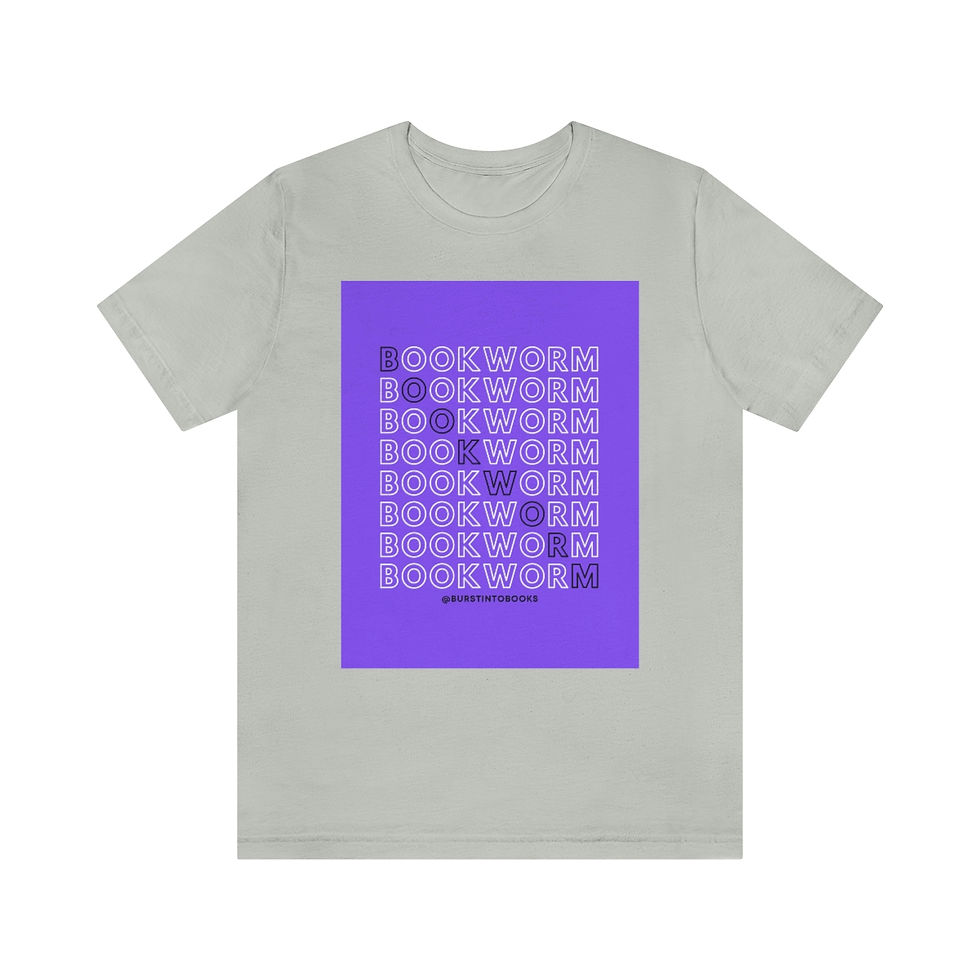 Thumbnail: "Bookworm" Unisex Jersey Short Sleeve Tee
