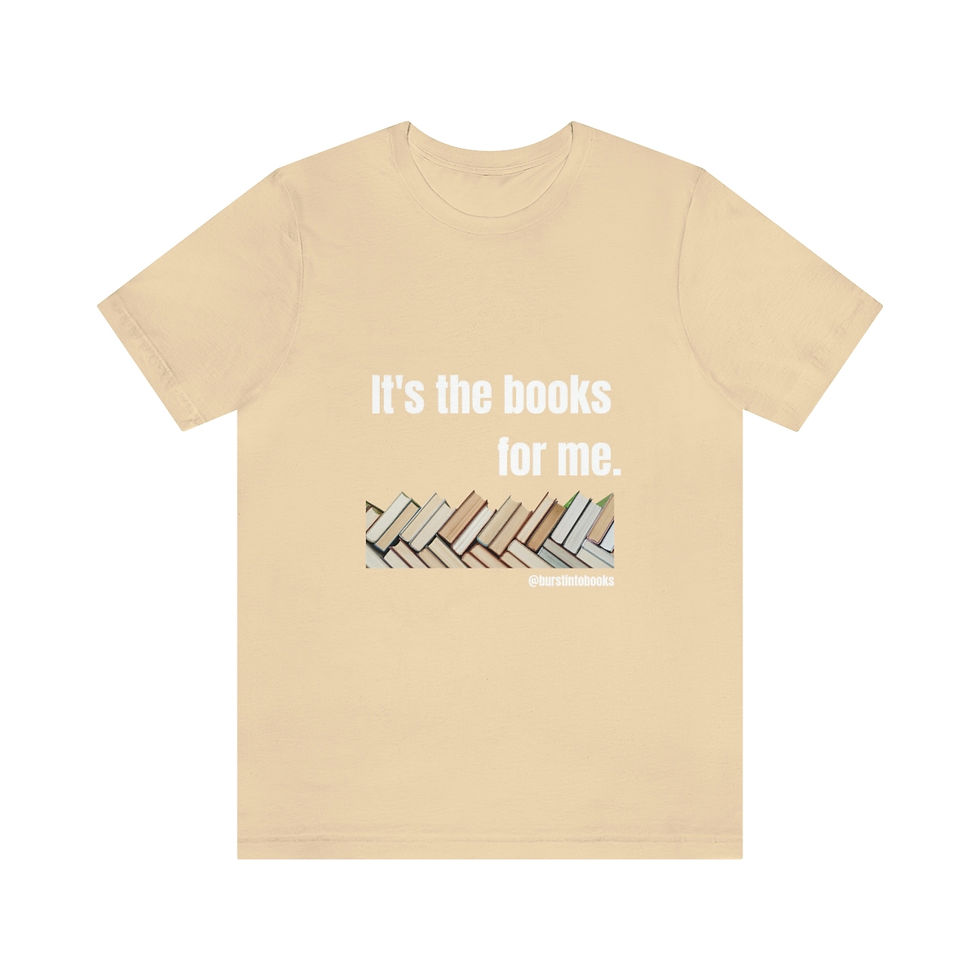 Thumbnail: "It's the books for me" T-shirt (White)