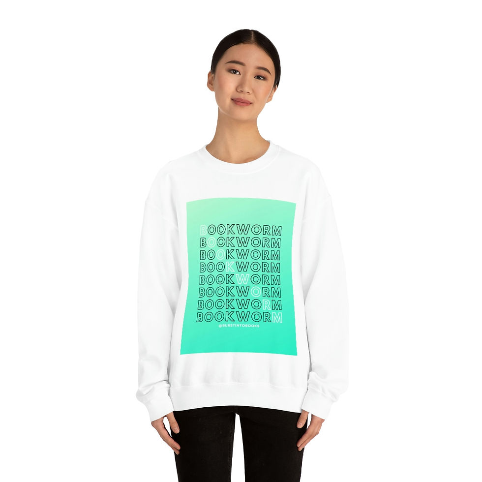 Thumbnail: "Bookworm" Unisex Heavy Blend™ Crewneck Sweatshirt
