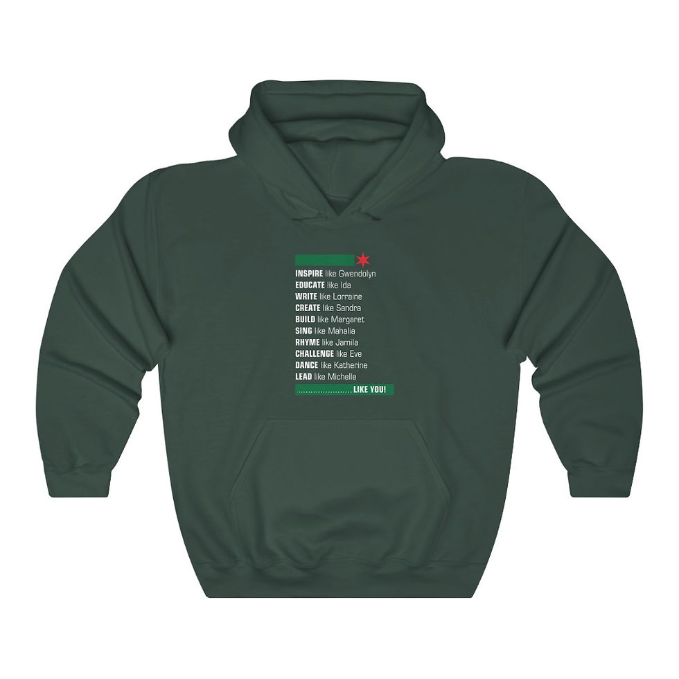 Thumbnail: " Like You" Heavy Blend™ Hooded Sweatshirt (Chicago's Literary Queens Pt. 1)