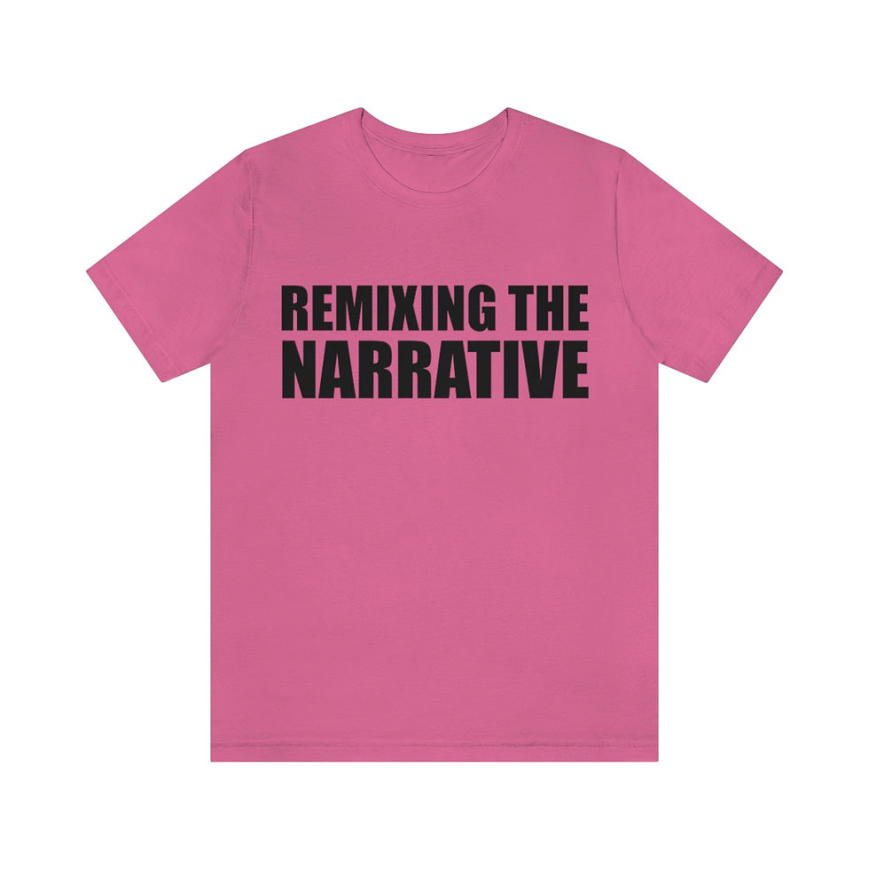 Thumbnail: Remixing the Narrative Tee - Black