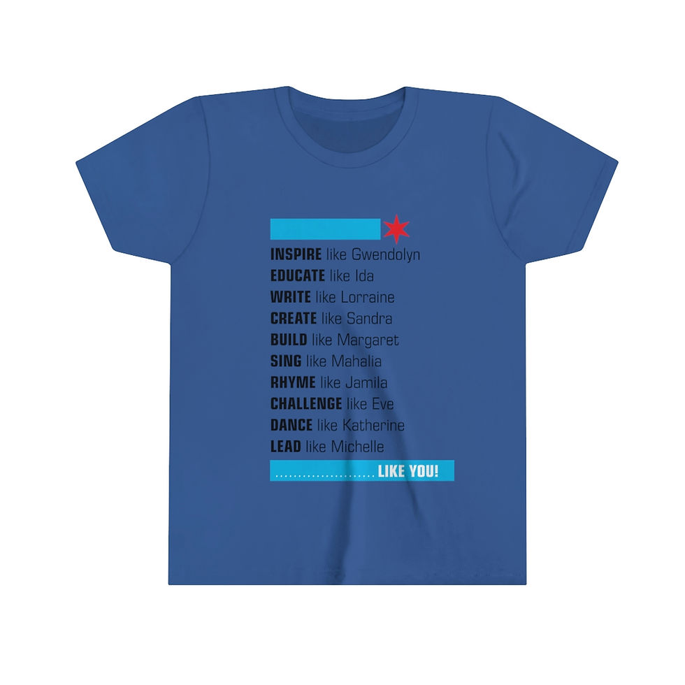Thumbnail: "Like You" Youth Short Sleeve Tee (Chicago's Literary Queens Pt. 1)
