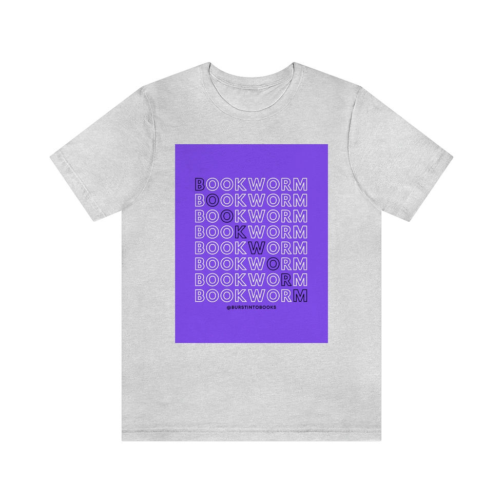 Thumbnail: "Bookworm" Unisex Jersey Short Sleeve Tee