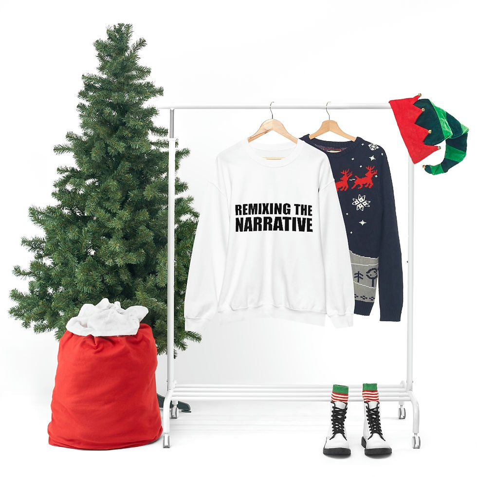 Thumbnail: "Remixing the Narrative" Heavy Blend™ Crewneck Sweatshirt