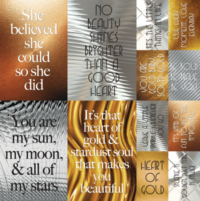 Precious 12x12 Poster Sticker