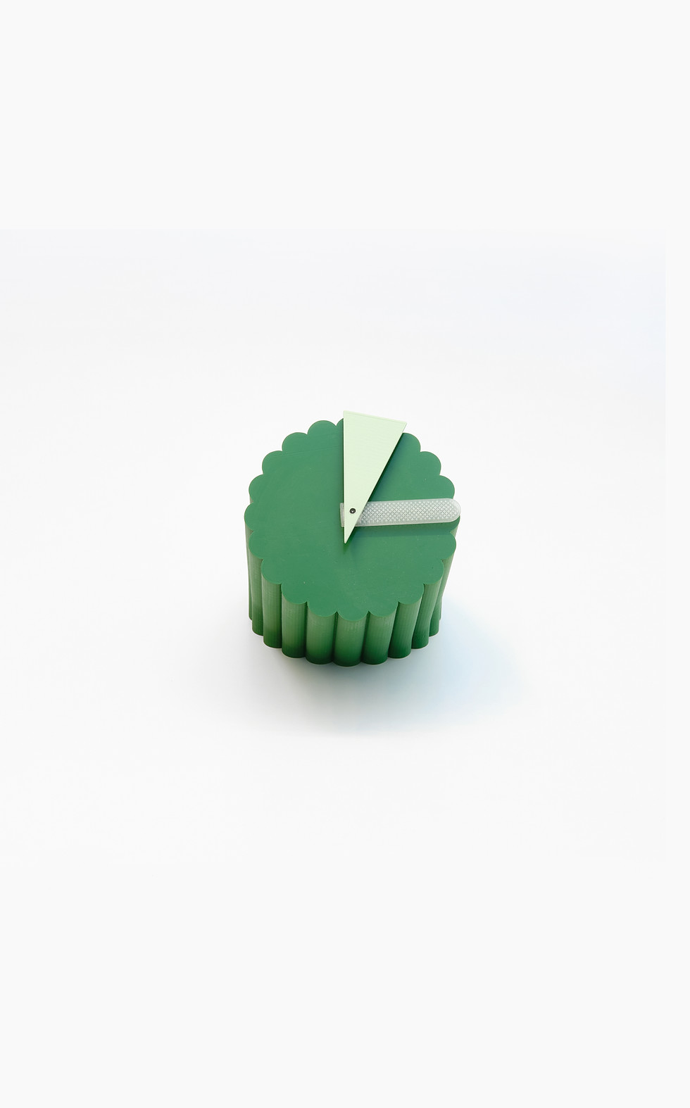 Miniatura: Green Don't waste time clock